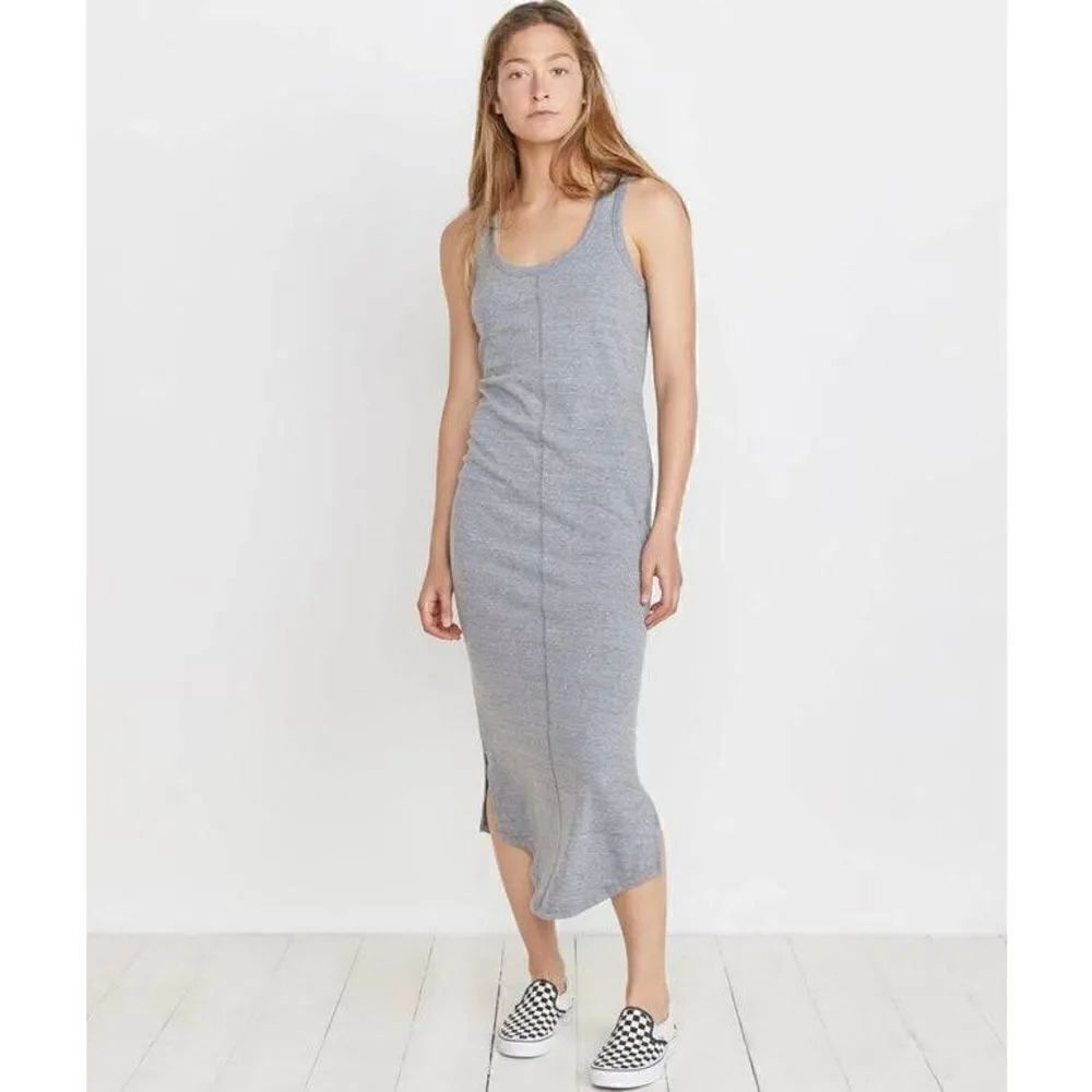 Marine Layer Angie Gray Maxi Tank Top Dress Size XS.
Armpit to armpit 16.5"
Wais